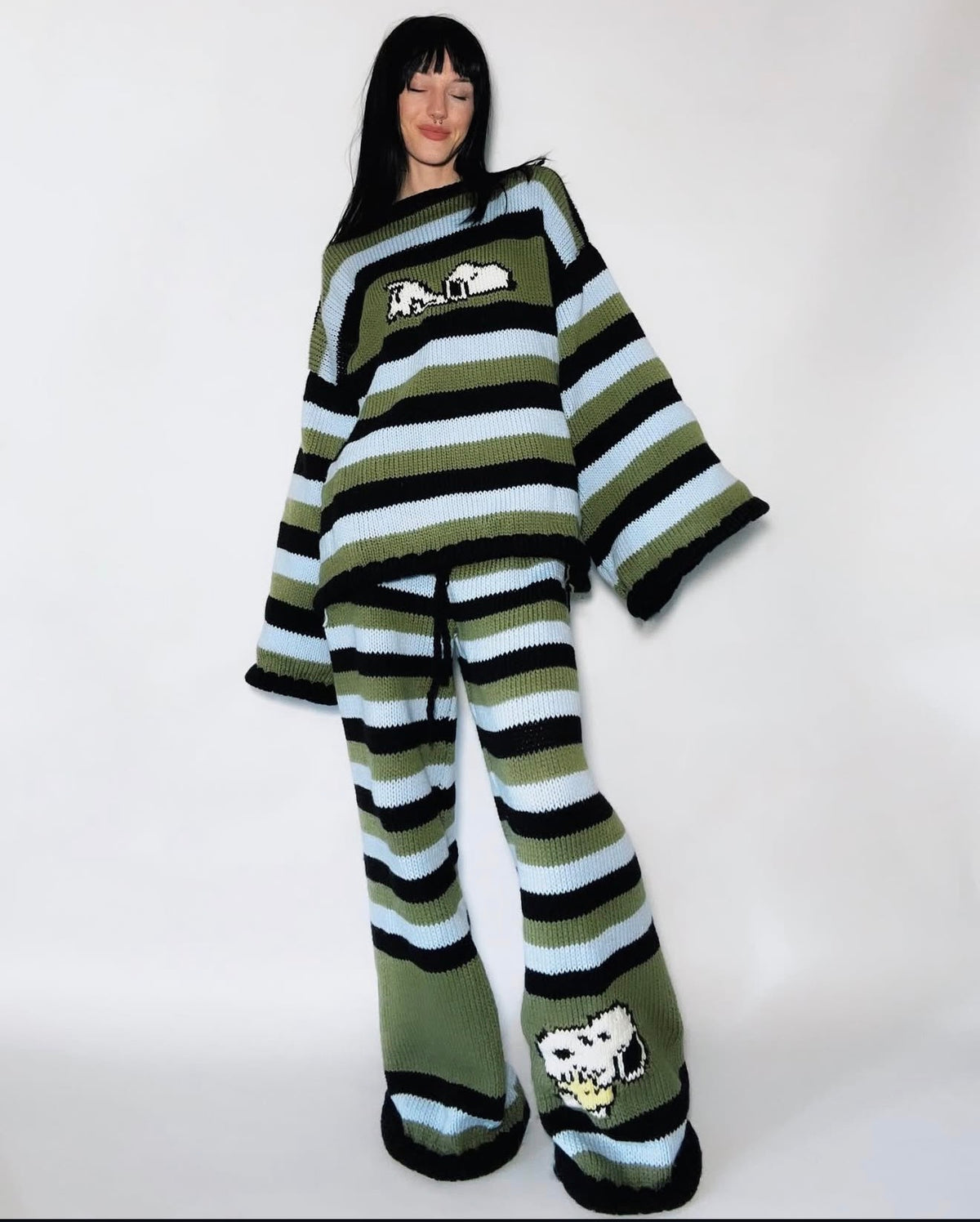 Limited Snoopy Knit Set Collection