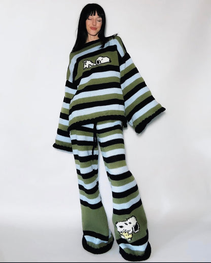 Limited Snoopy Knit Set Collection
